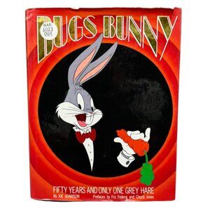 Bugs Bunny Fifty Years and Only One Grey Hare book hardcover 1990 english READ